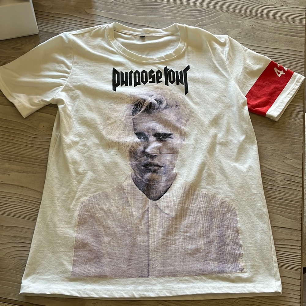 RARE Justin Bieber purpose t shirt